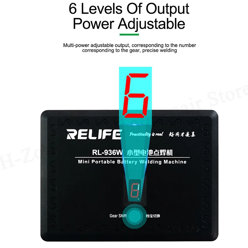 Relife RL-936W Spot Welding Machine Portable With Quick Release Pen Nickel Plate Battery Spot Welder Tool for IPhone Xiaomi HW