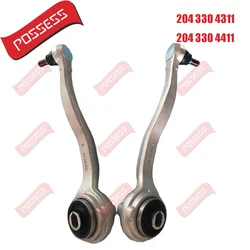 A Pair of Front Lower Suspension Curved Control Arm For Mercedes Benz C-Class W203 W204 CL203 S203 S204 CLK C209 A209 SLK R171