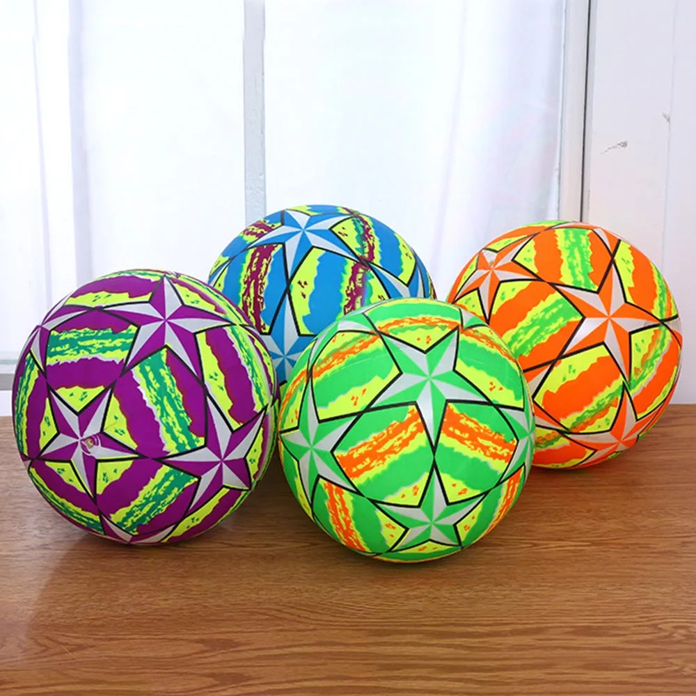 9 "Regenboog Ballen Ouder Kind Games Set Dodgeballs Kids Indoor Outdoor Activiteit Soccers Zwembad Strand Speeltuin Fysieke Oefening