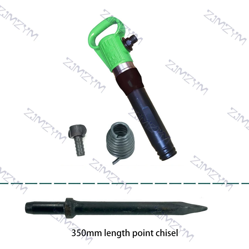 Potente pala de viento de Gas de mano, martillo de aire pequeño, removedor de óxido, corte, perforación, Chipping, herramientas neumáticas, 155mm