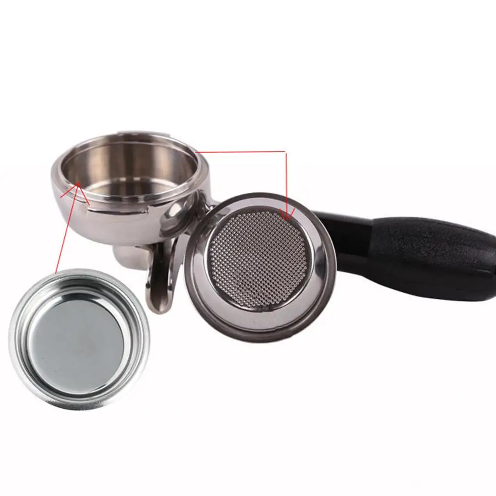 58mm Mini Metal Blind Filter Backflush Insert Basket for Espresso Coffee Machine