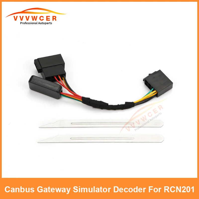 

Canbus Adapter Gateway Simulator Decoder Emulator for RCN210 Conversion Cable with tools For VW Golf MK4 Polo 9N Jetta Passat B5