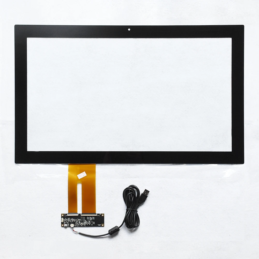 For 21.5inch 532*323mm Multi Touch G+G Digitizer Resistive Touch Screen Panel Resistance Sensor  + USB EETI Control Card