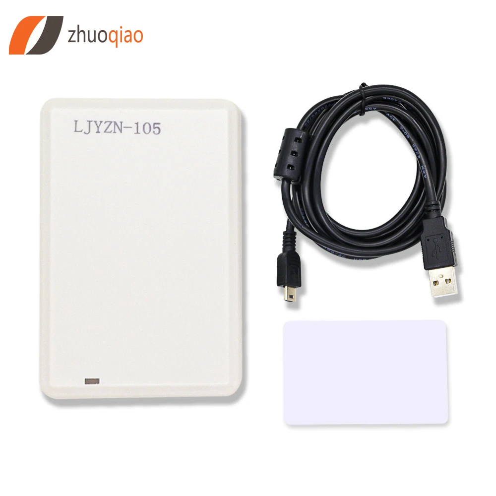 

NJZQ Instock UHF RFID Reader Writer 865-928Mhz Card Reader USB Emulate Keyboard with Free SDK No Driver