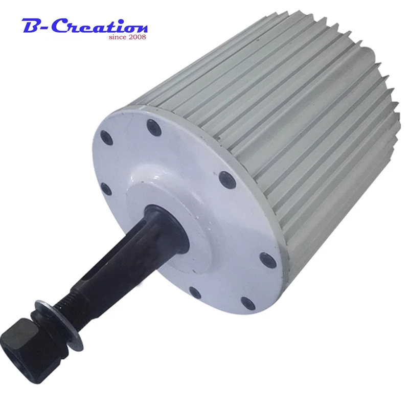 

2KW Permanent Magnet Generator for Horizontal Windmill 48V 96V 110V 220V Low RPM with High Efficient Brushless Alternator Sale