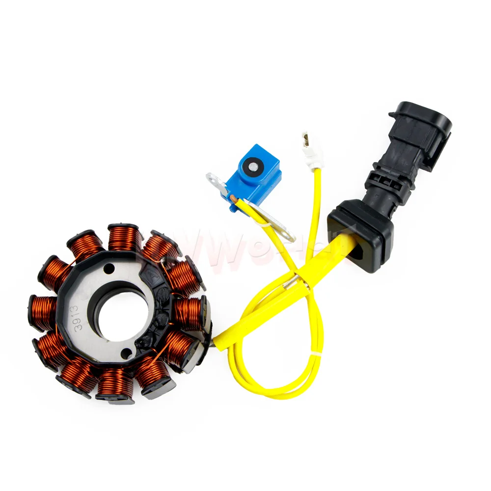 Motorcycle Magneto Engine Generator Stator Coil For Piaggio Free125 ZIP125 Free ZIP 125