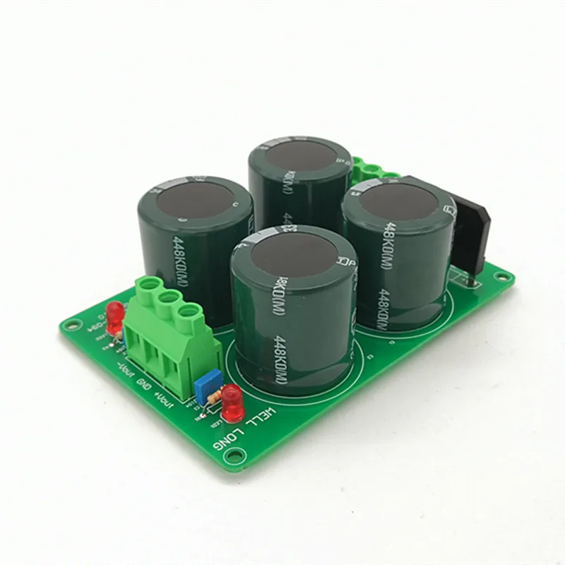 Power amplifier single bridge rectifier filter power board (3300uf / 80V * 4).