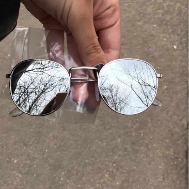 New Brand Designer Vintage Oval Sunglasses Women Retro Clear Lens Eyewear Round Sun Glasses For Female Ladies Oculos De Sol