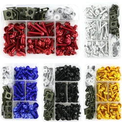 Motorcycle CNC Aluminum Full Fairing Bolt Kits Bodywork Screws For YAMAHA YZF R1 R1M R15 R25 R3 R6 R125 FZ1 FZ6 FZ8 MT-01 MT-07