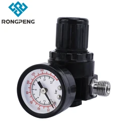 RONGPENG Spray Gun Air Pressure Regulator Gauge Pneumatic Repair Painting Tools Airbrush Accessories