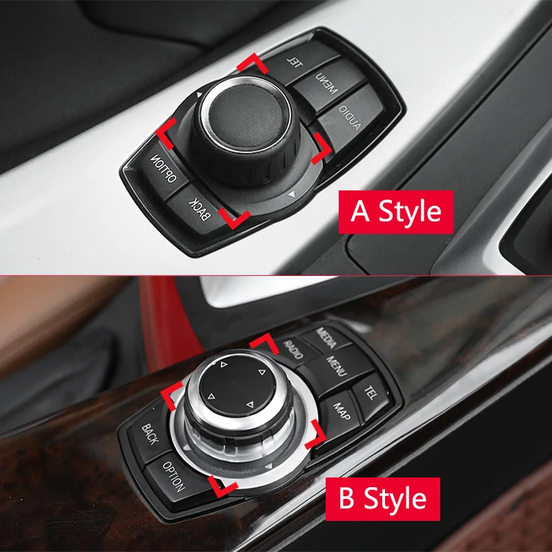 For BMW 1 2 3 4 5 7 Series X1 X3 X4 X5 X6 F30 F10 F15 F16 F34 F07 F01 E70 E71 Car Interior Multimedia Buttons Cover Accessories