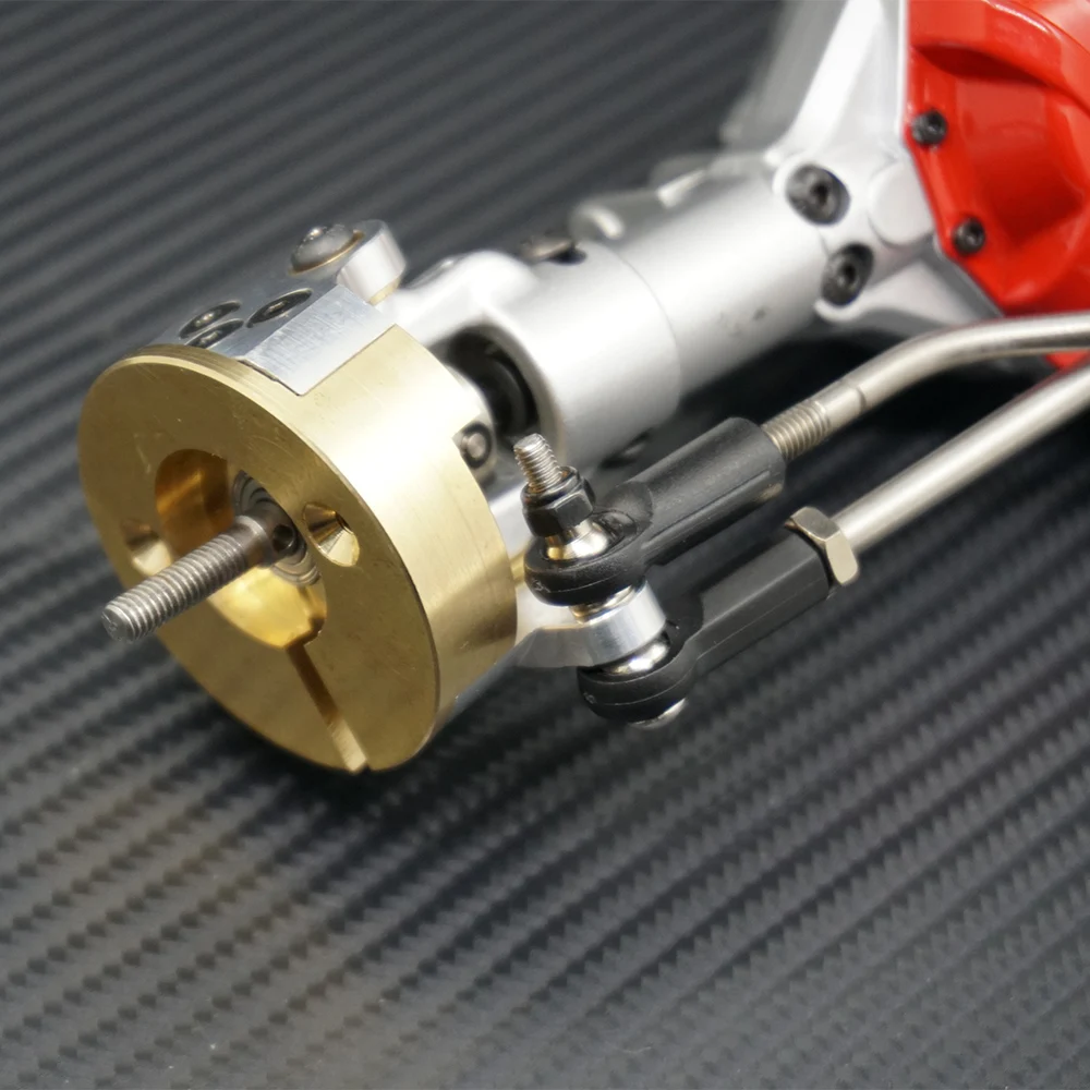 AXSPEED 110g/pc Brass Counterweight Front & Rear Internal Wheel Weights for RC Axial Wraith 90018 90048 RR10 1/10 RC Crawler Car