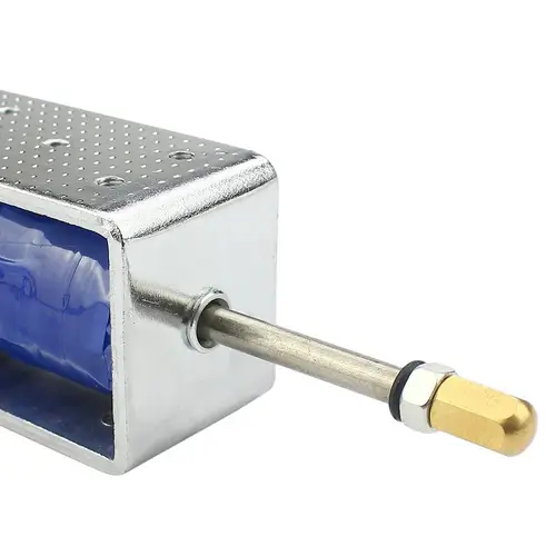 Imagen 2 del producto LY-1264B DC potente electroimán Push Pull 12v24v carrera de solenoide 30mm bobina magnética imán telescópico eléctrico