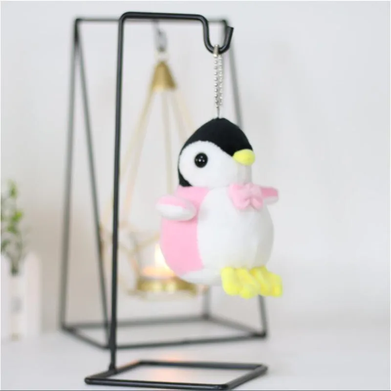 Porte-clés pendentif pingouins de dessin animé pour enfants, jouets en peluche PenEcolPlush, jouet en peluche, sac de beurre, bijoux pour enfants, offre spéciale, 10cm, 1PC