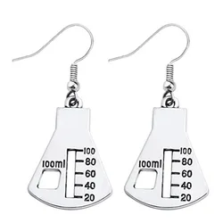 Personality Microscope Molecular Gene Dna Scientist Biochemistry Teacher’S Day Gift Creative Science Earrings