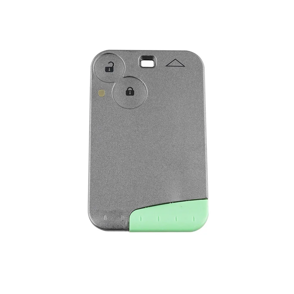 Replacement 2 Buttons Remote Car Key Fob Card Shell Case for Renault Laguna