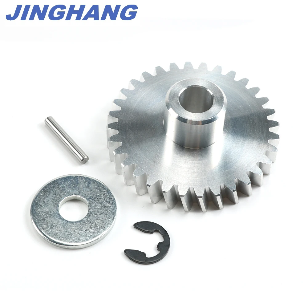 For Banshee Billet Gear aluminum water pump impeller drive gear + pin + clip