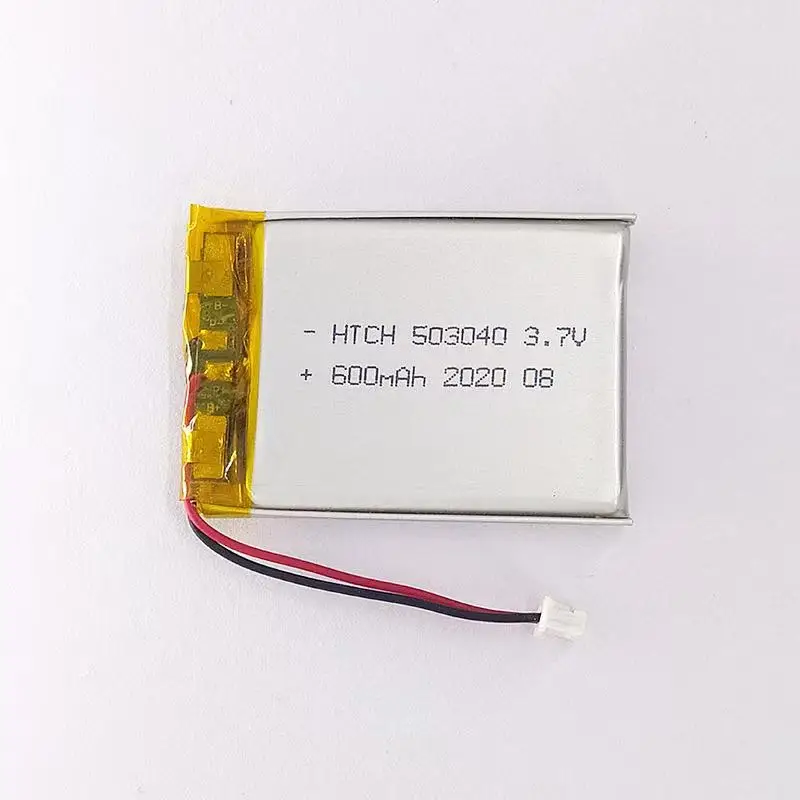 600mA Bluetooth polymer lithium battery 3.7V massage instrument battery smart home lamp lithium battery 503040