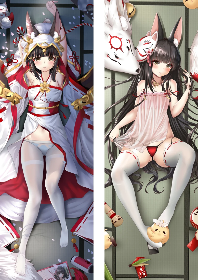 

Original Azur Lane (アズールレーン，벽람항로) picture 6#, sexy girl 3D double sided throw pillow / pillow case