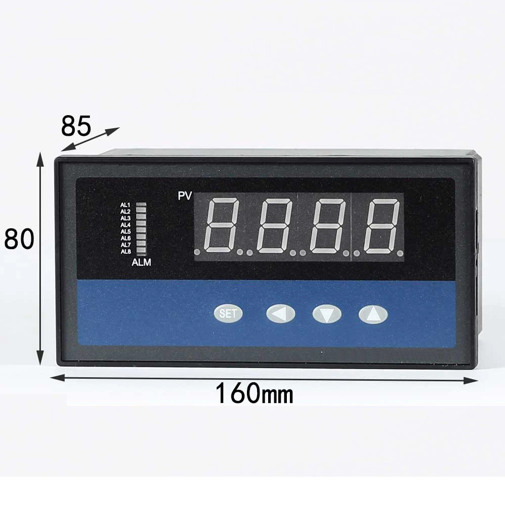 Imagem -02 - Sensor de Entrada e Controle de Temperatura Cu50 Pt100 k e j t 010v 420ma com Saídas Alarme de Saída Termostato com Multi Alarme