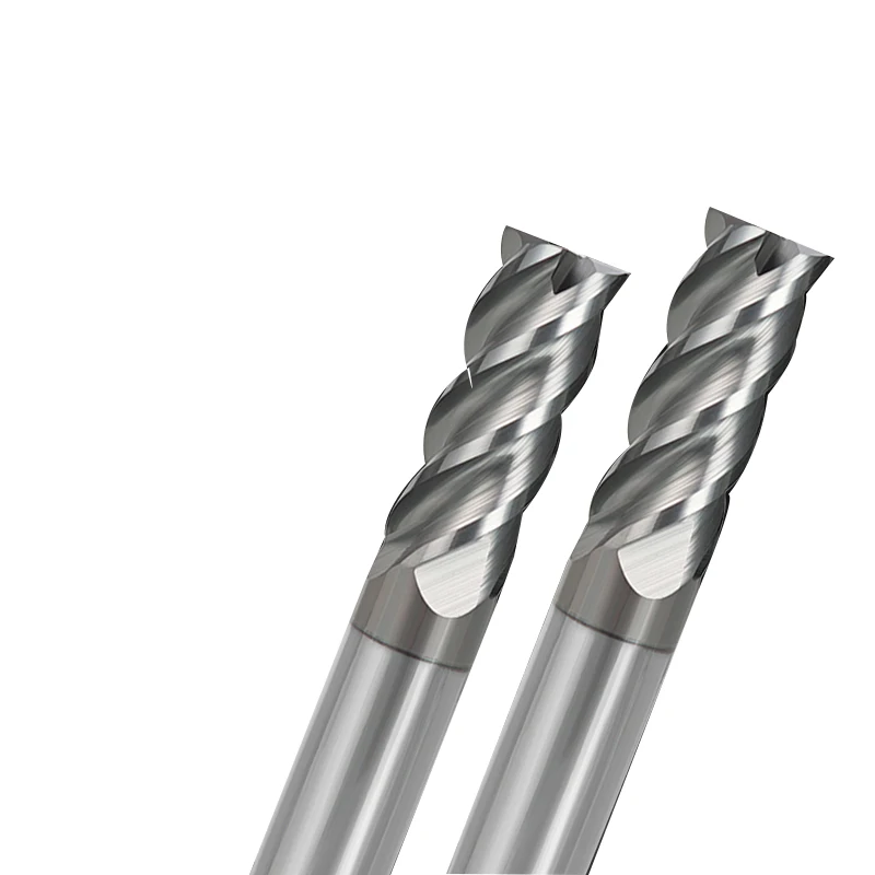 55 DegreeMmilling ตัดซีเมนต์คาร์ไบด์4ขลุ่ย End Mill เครื่องตัดแบน D6 8 10 12 14 16 18 20มม.150L