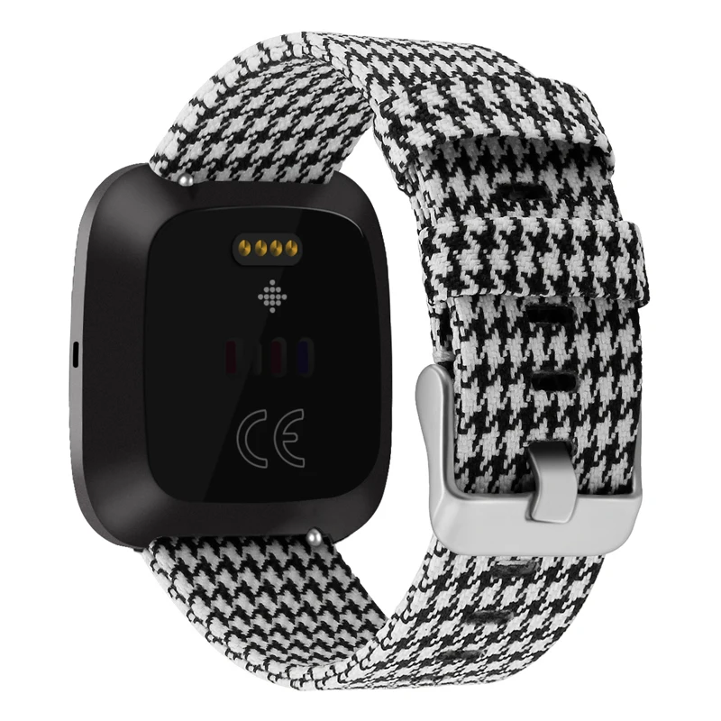 Band for Fitbit Versa 2/Fitbit Versa Lite Breathable Woven Fabric Strap Replacement Wristband for Fitbit Versa Smart Watch