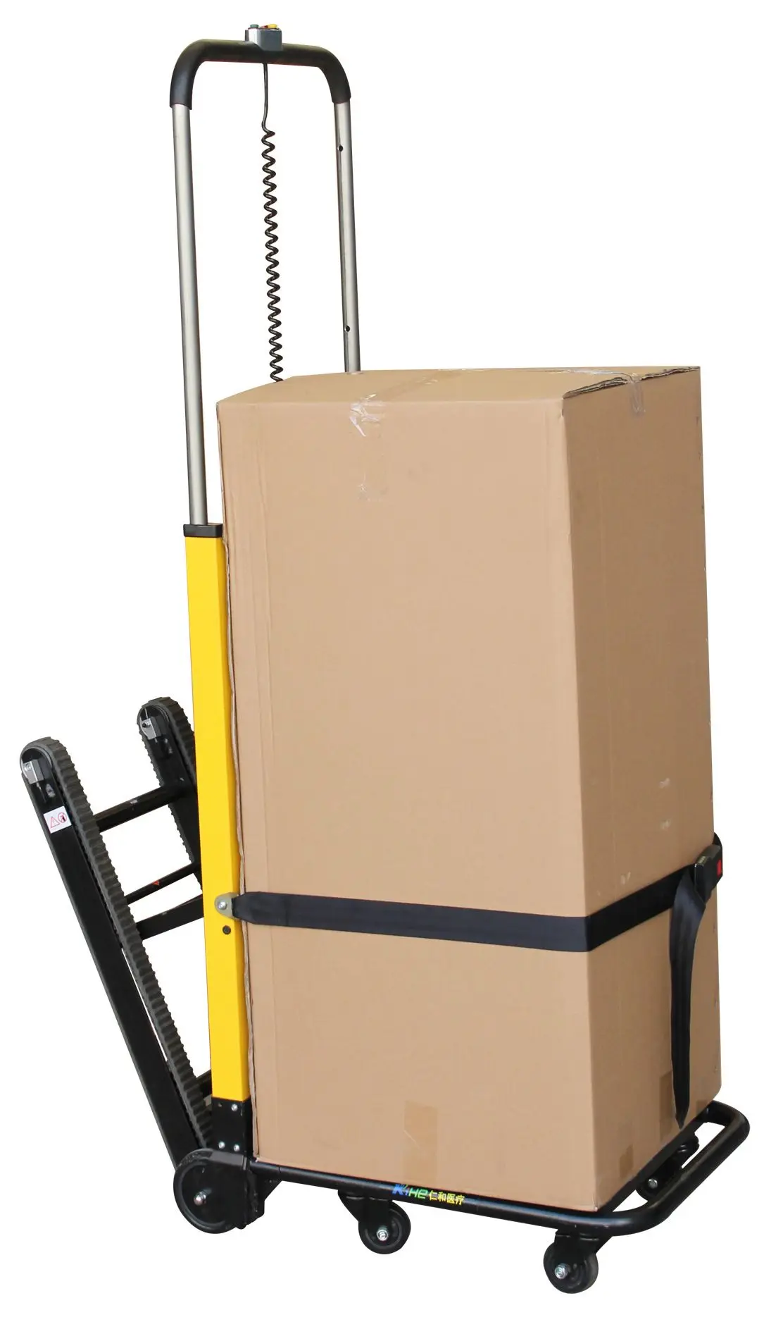 Electric battery stair lifting vehicle stair climbing trolley stairs deliver goods electric stair climbing vehicle