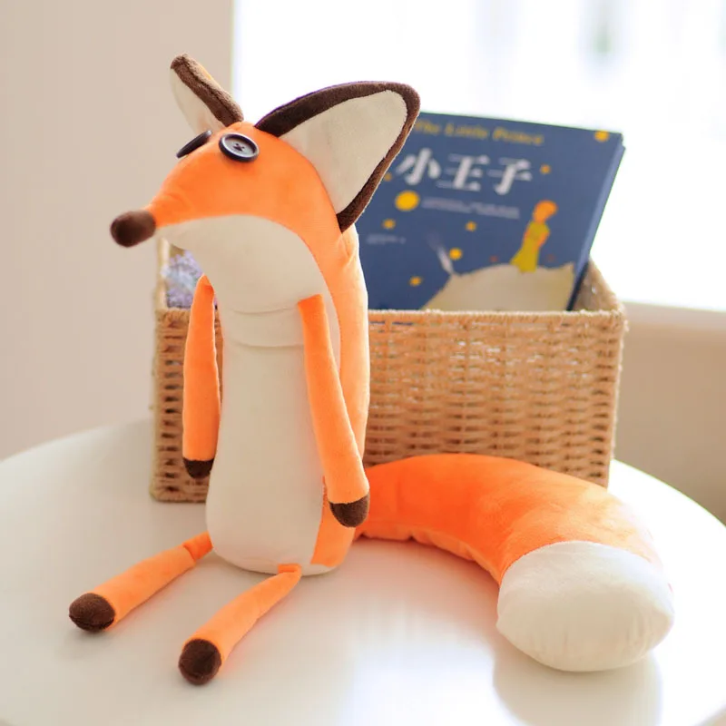 

60cm Little Prince And The Fox Plush Dolls Stuffed Animals Plush Education Toys For Babys Christmas Birthday Gifts