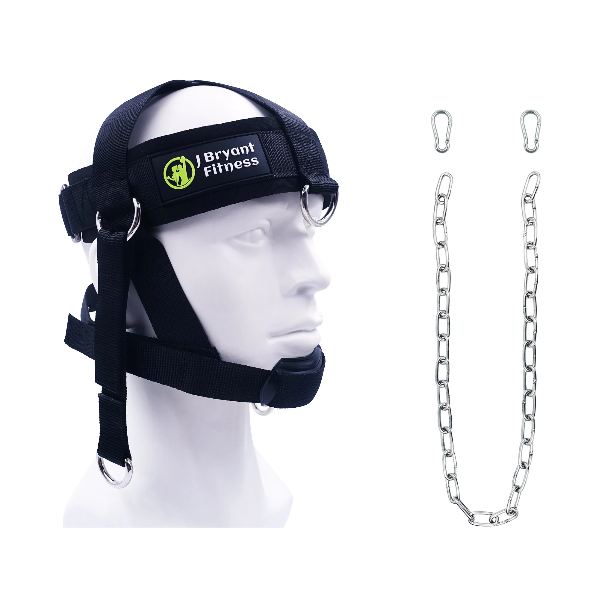 Harnais Cou Musculation Exerciseur De Cou 1/2 – Harnais De Tête Réglable, Sangle De Renforcement Du Cou | Harnais De Cou Pour Haltérophilie, Exercices De Cou Rembourrés Pour Neck Training