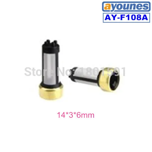 

MD619962 200pcs high quality Fuel injector fiter For jeep car (14*3*6mm,AY-F108A)