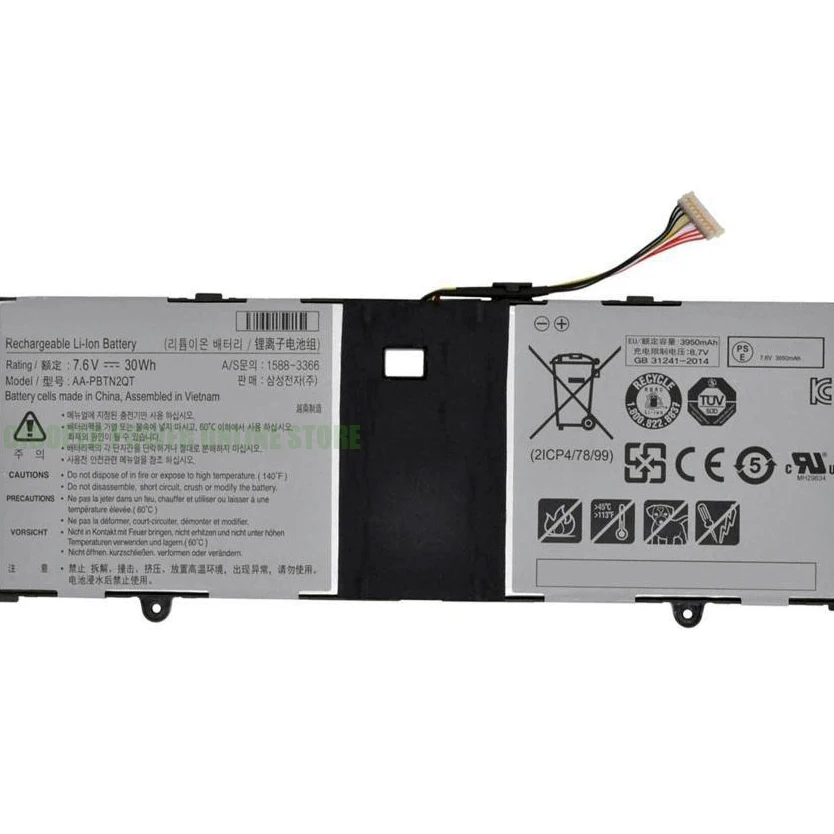 Imagem -02 - Bateria do Laptop Genuína para Notebook9 Np900x3n 900x5n 900x3t 900x3n-k03 K04 K06 K09 Aa-pbtn2qt 7.6v 30wh cp