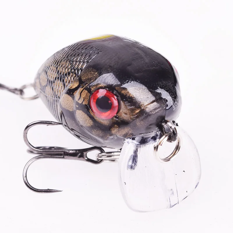 WDAIREN Brand Lifelike Crank VIB Fishing Lures 4cm 8g Floating Swim Wobblers Artificial Hard Baits With Treble Hook Pesca Tackle