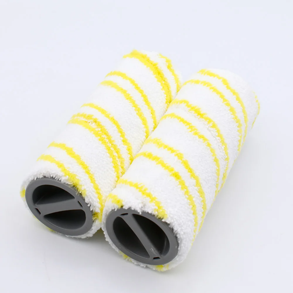 مجموعة فرش الأسطوانة ل KARCHER FC3 FC5 2.055-007.0 مجموعة الرطب والجاف بكرات و 2.055-006.0 مجموعة من بكرات