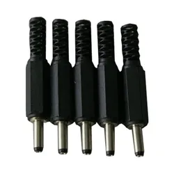 20 sztuk 1.35mm x 3.5mm mężczyzna DC Power Plug Adapter gniazda jack złącze Adapter z tworzywa sztucznego 3.5*1.35mm