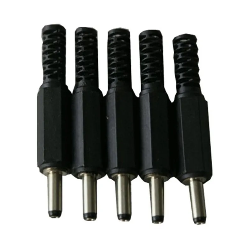 20 sztuk 1,35 mm x 3,5 mm męski wtyk zasilania DC złącze adaptera plastikowy adapter 3,5 * 1,35 mm