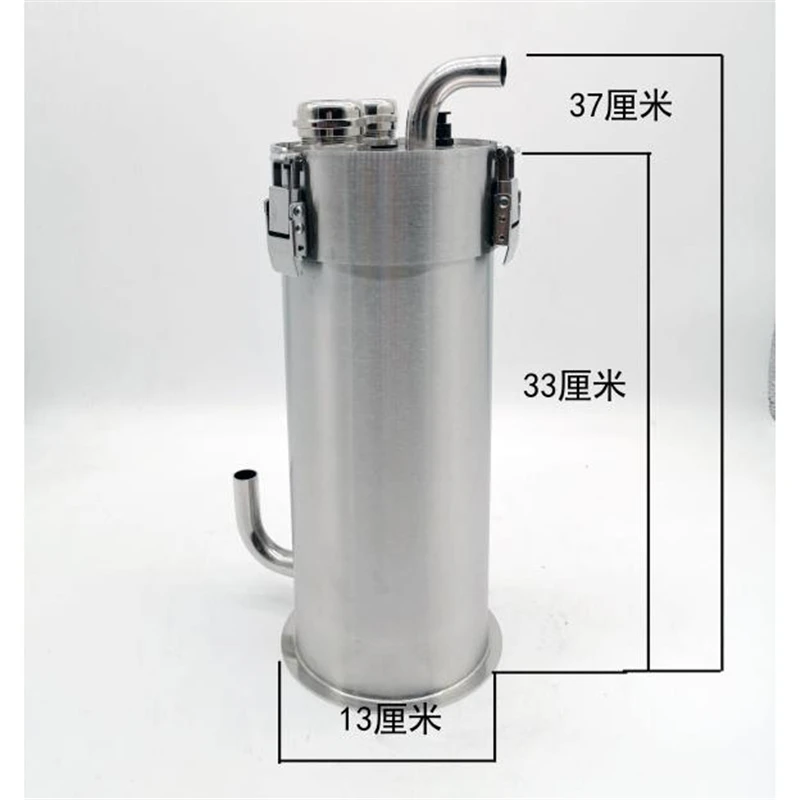 

Aquarium Filter Stainless Steel Front Barrel Fish Tank External Filter Heating Rod External Sterilization Lamp Filter