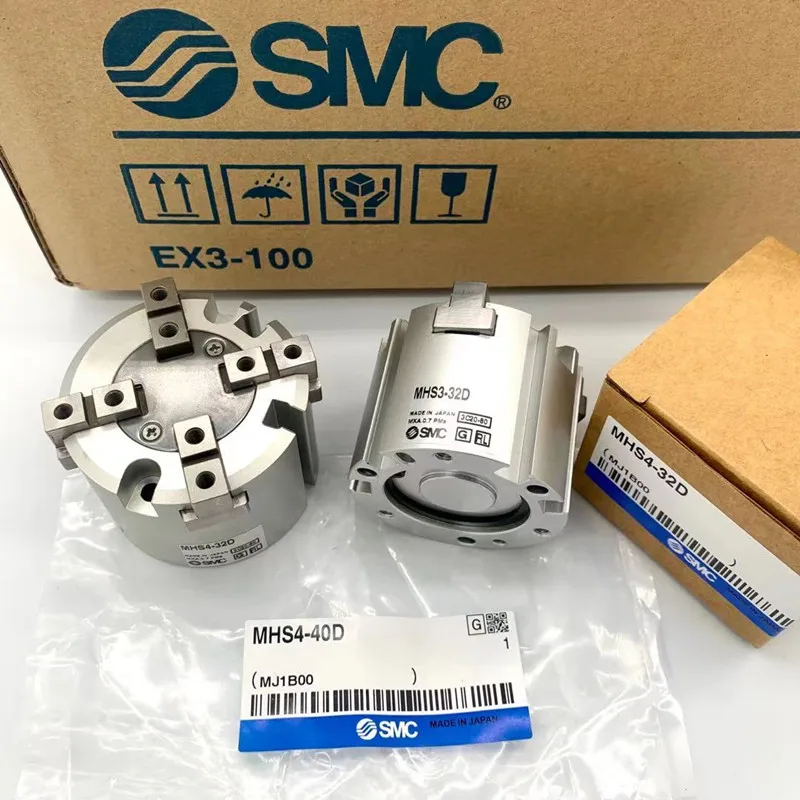 SMC Three claw finger cylinder MHS3-16D MHS3-20D MHS3-25D MHS3-32D MHS3-40D MHS3-50D MHS3-63D MHS3-80D