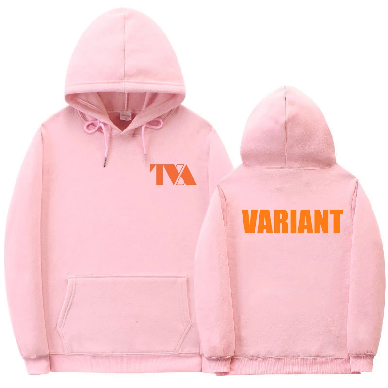 LOKI Hoodies TVA VARIANT Letter Print Streetwear Men Women Fashion Oversized Hoodie unisex Sweatshirts Pullover Tracksuits