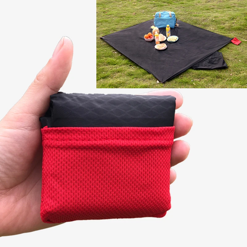 Outdoor Pocket Picnic Beach Camping Hiking Crawl Mat Moisture & Waterproof Mat Raincoat Rainwear Slicker Mackintosh Picnic Mat