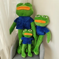 50/70/90cm Pepe The Frog Sad Frog Plush Toys Soft Stuffed Animal Dolls For Kid Birthday Gift