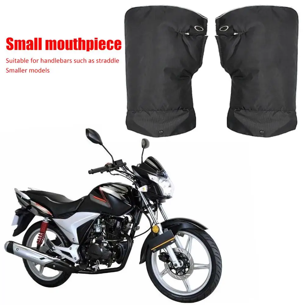 

Protective Motorcycle Scooter Thick Warm Handlebar Muff Grip Handle Bar Muff Rainproof Motorcycle Gloves Guantes Moto