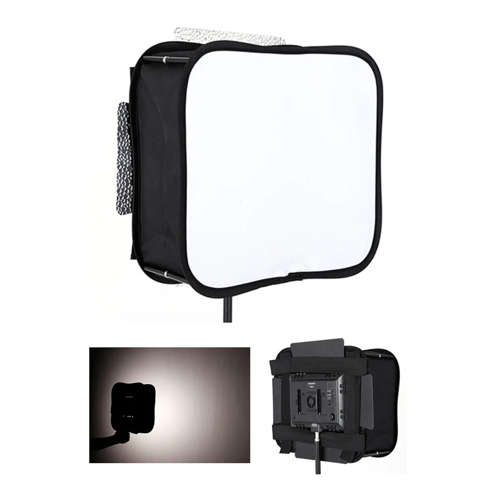 Softbox Diffuser for YONGNUO YN600L II YN900 YN300 YN300 III Air Godox Viltrox Pixel Led Video Light Panel Foldable Soft Filter