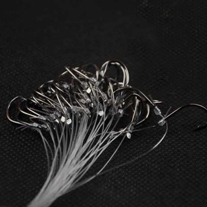 POETRYYI High carbon steel 26pcs Fishing Hook with fishing line 7-20# Barbed Hooks Pesca Tackle Accessories