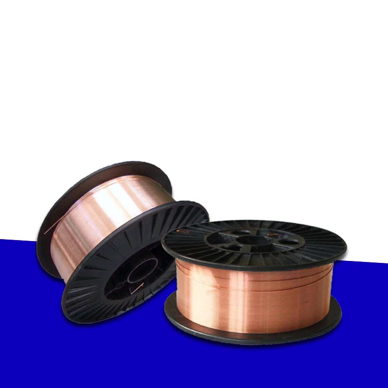 0.6/0.8/0.9/1.0/1.2mm 1KG Carbon Steel Gas Shielded Welding Wire Mild Steel ER70S-6 / ER50-6 MIG Welding Wires