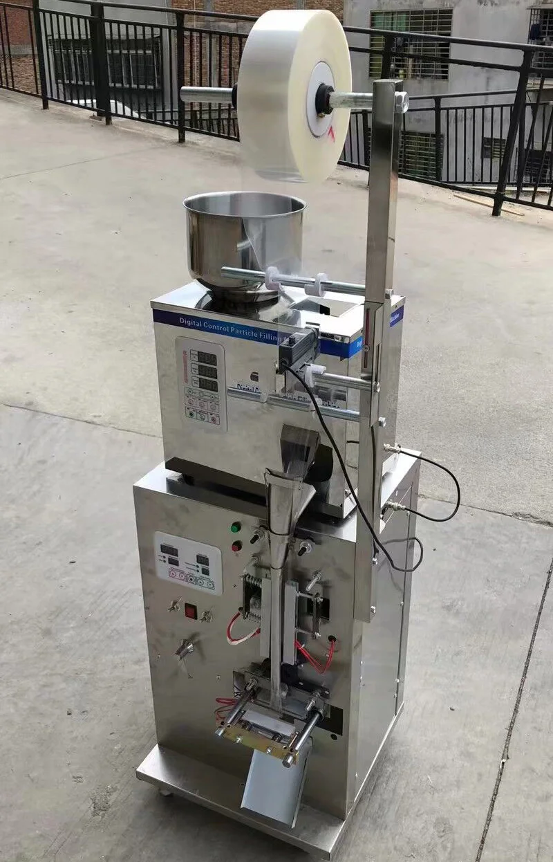 

Granule Powder Filling Packing Machine Hardware Screw Quantitative Filling Machine Automatic Weight Sealing Packaging Machine