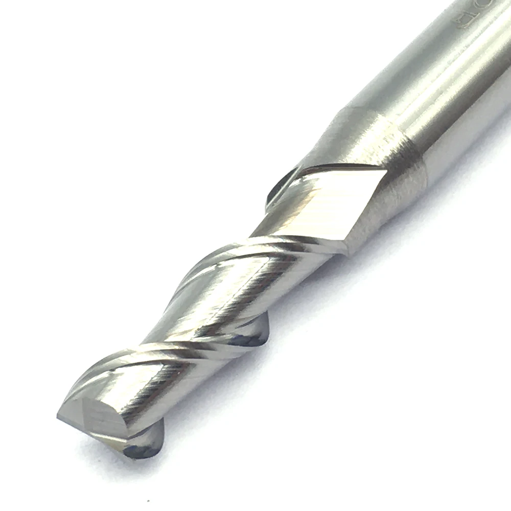 Endmill 1 قطعة HRC50 2F 5.0XD6X50L CNC القاطع الألومنيوم النحاس الخشب طحن أدوات معدنية كربيد نهاية مطحنة طحن القاطع