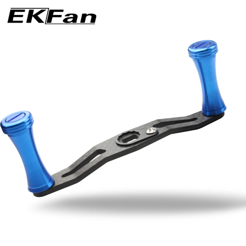 EKFan Fishing Reel Handle for 8*5mm installation hole sturdy Carbon handle length 105mm Aluminum Knobs Fishing DIY Accessory