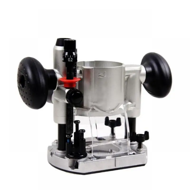 Woodworking Trimming Machine Base, Tilting, Offset, Press-In, Linear Guide, Bakelite Milling Accessories