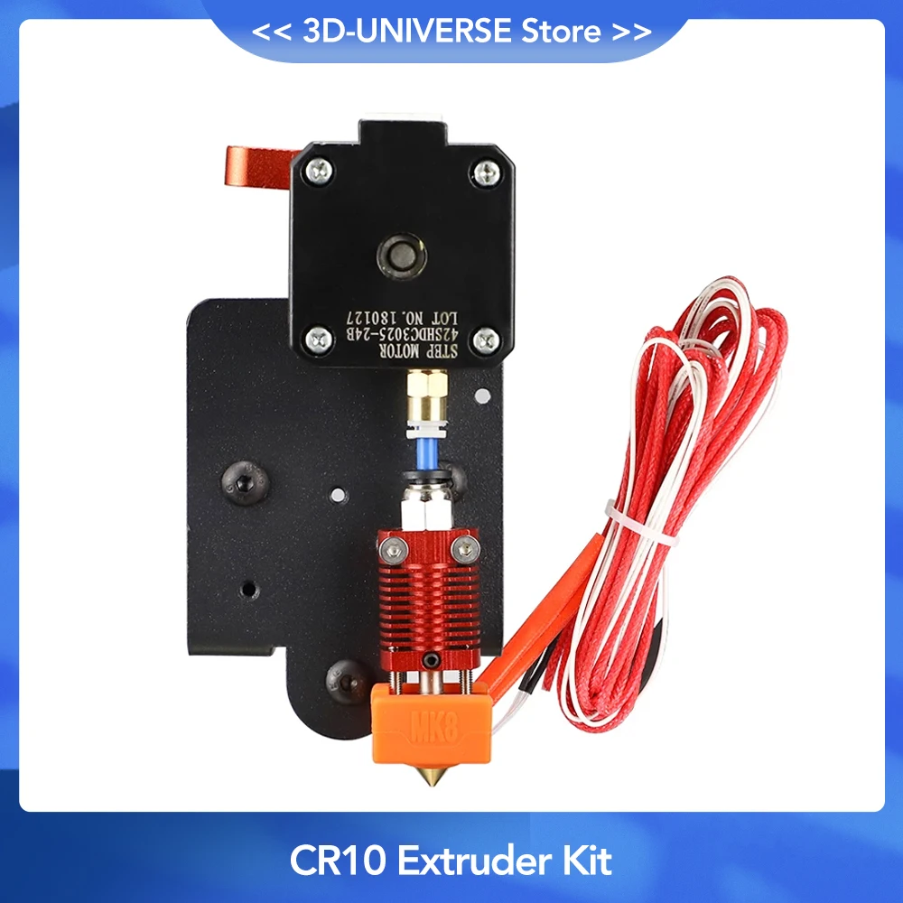 

CR10 12 В/24 В Модернизированный экструдер короткого радиуса действия с прямым приводом, сменный комплект фидера для Creality Ender-3 cr10s, 3D-принтер