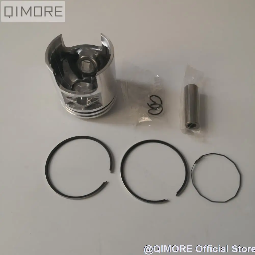 43mm Piston Ring Set for Scooter Moped D1E41QMB TB50 TB60 GEELY 50 QINGQI MULAN QM50QT-B2 RAN 2 RAN2